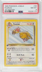 V1784: 1999: Fearow: 36/64: 1ST Edition: Jungle: PSA: 8: NM-MT: 102261175